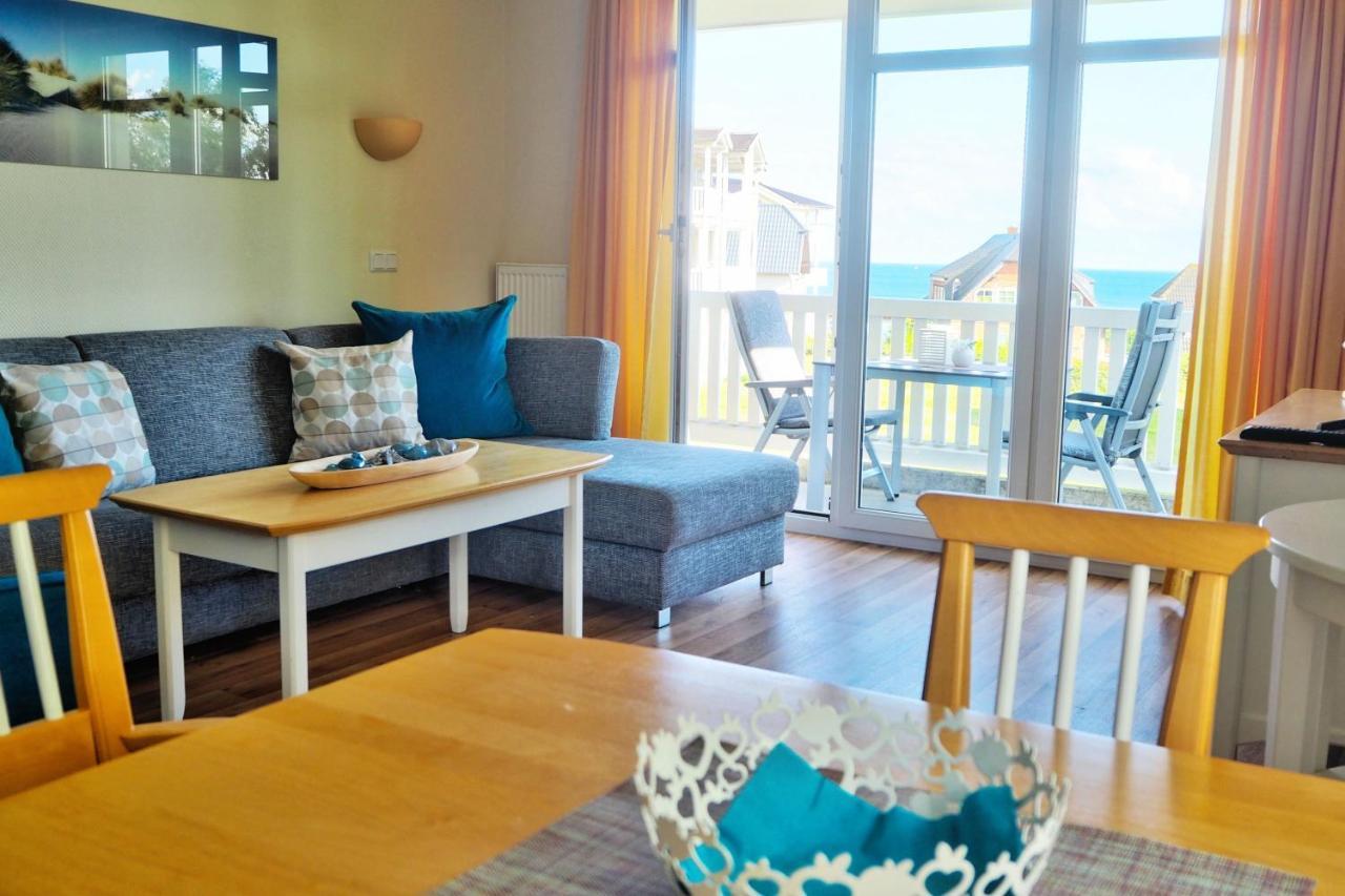 Mit Meerblick Und Balkon, Gratis Nutzung Vom Ahoi Erlebnisbad Und Sauna In Sellin - Meeresblick Fewo 35 Герен Екстер'єр фото